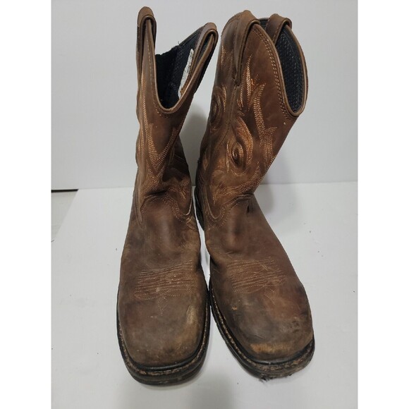 Georgia Boot Carbo-Tec Wellington Farm & Ranch Work G003 Cowboy Boot 12M - Picture 2 of 8